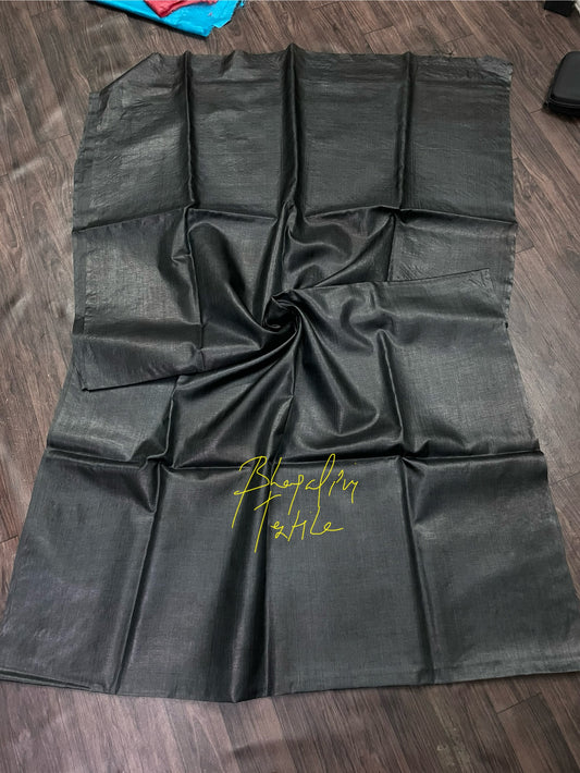 Bhagalpuri Pure Tussar Tussar Paper Silk Saree(10149)