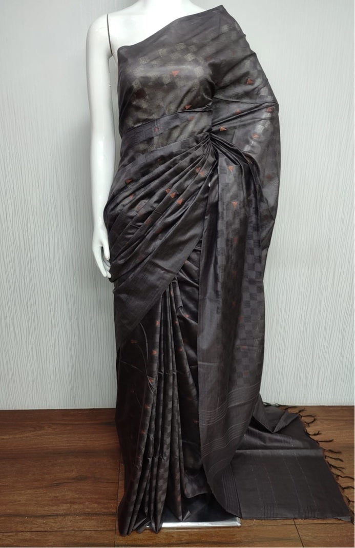 Timeless Treasure Soft Silk Dobi Buta Saree