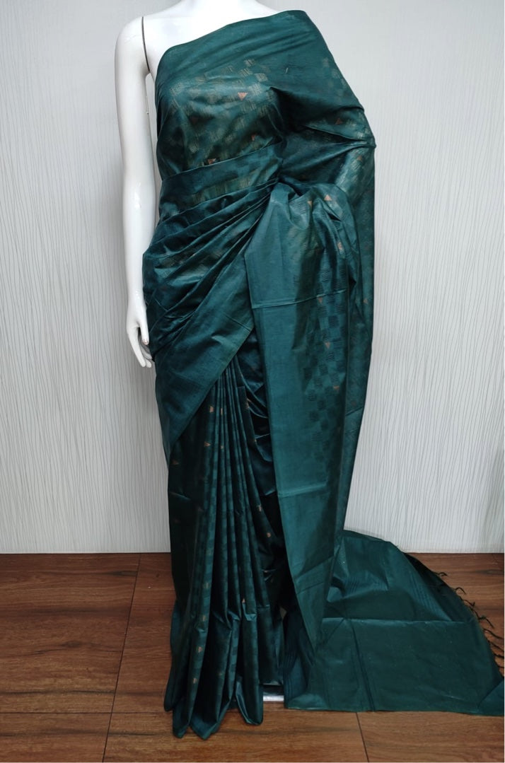 Timeless Treasure Soft Silk Dobi Buta Saree