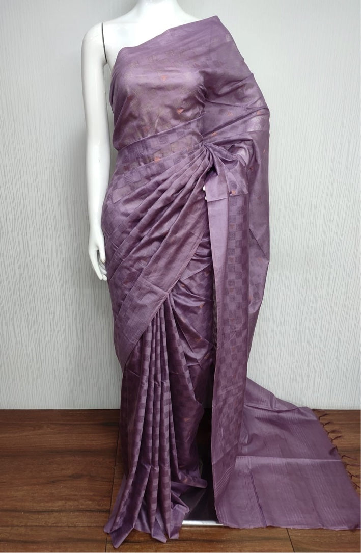 Timeless Treasure Soft Silk Dobi Buta Saree