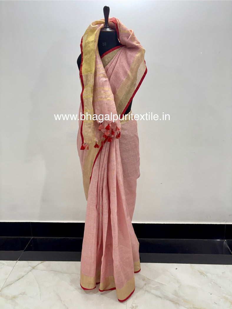 Linen Saree