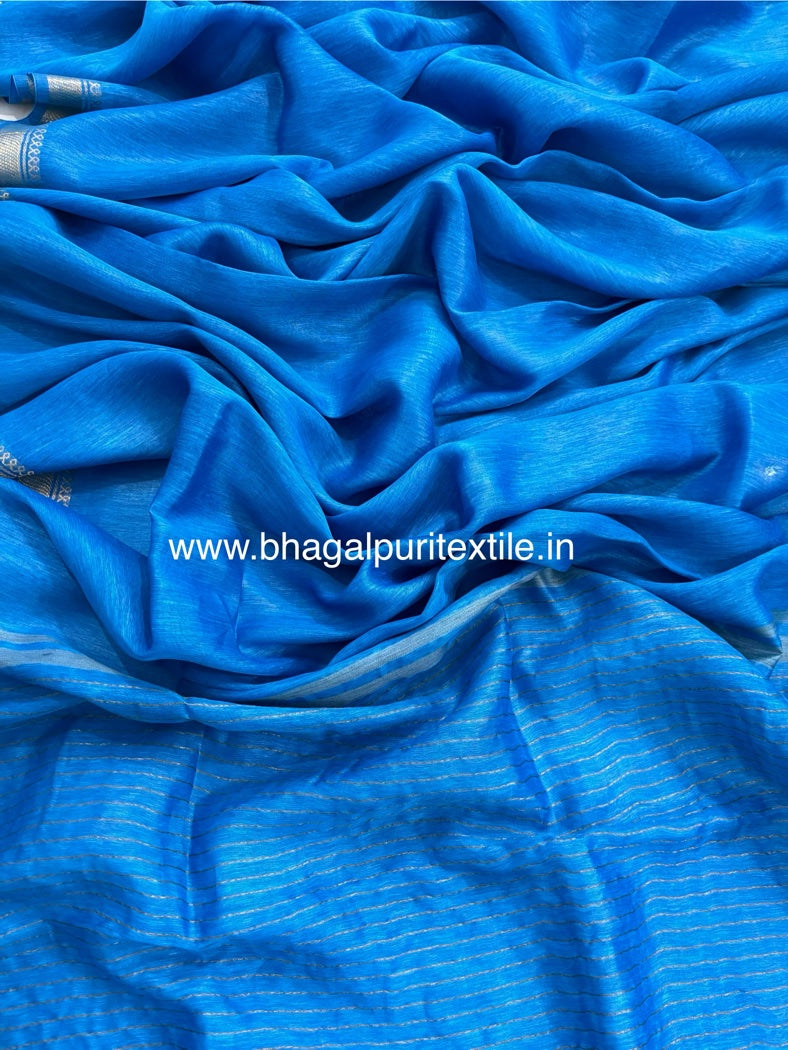 Silk linen saree (Search Code-1050)