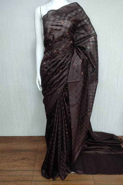Timeless Treasure  Soft Silk Dobi Buta Saree