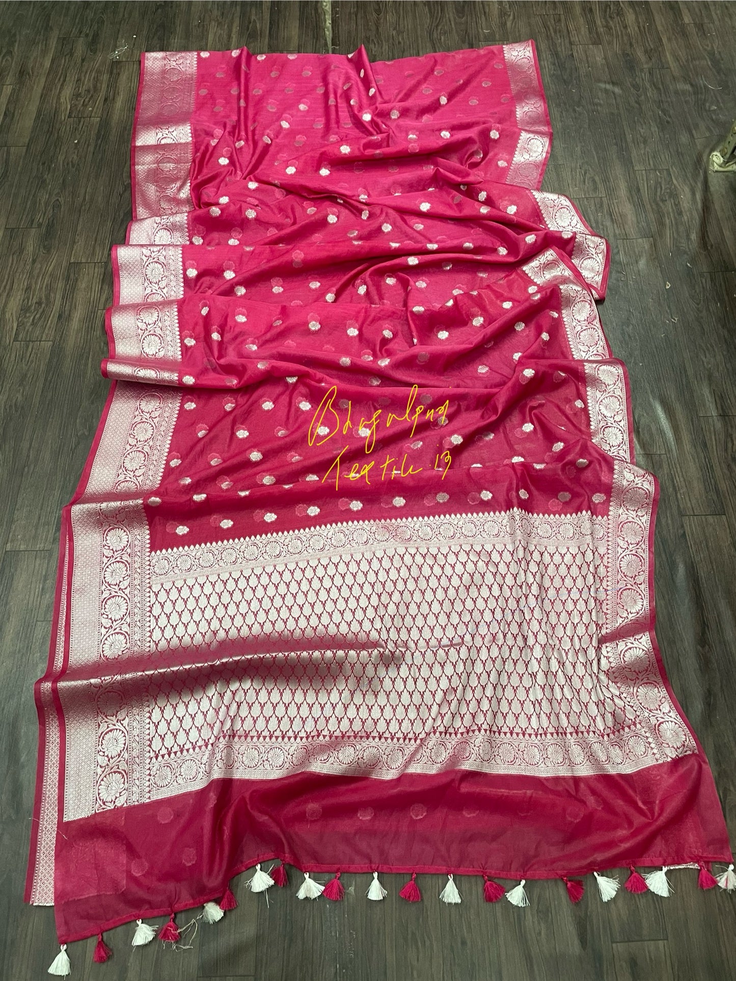 Banarasi Soft Silk Saree Rani(Search Code-10143)