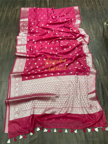 Banarasi Soft Silk Saree Rani(Search Code-10143)