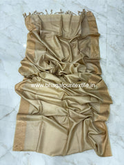 Pure Tussar Silk Raw Saree