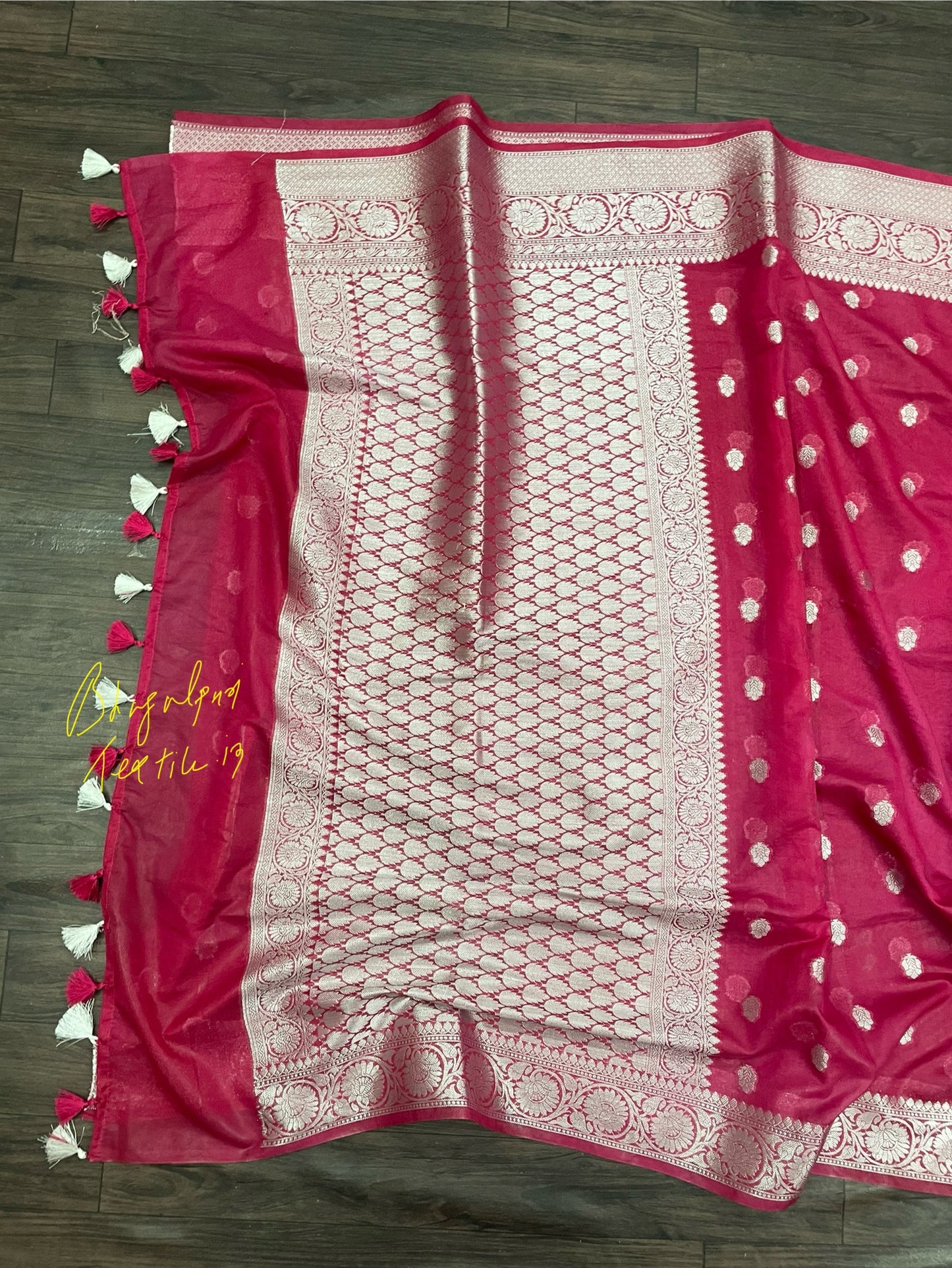 Banarasi Soft Silk Saree Rani(Search Code-10143)
