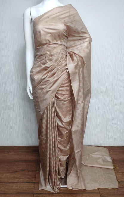 Timeless Treasure  Soft Silk Dobi Buta Saree