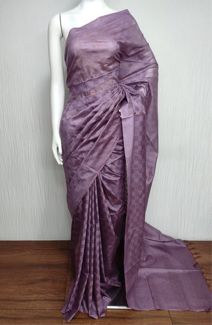 Timeless Treasure  Soft Silk Dobi Buta Saree