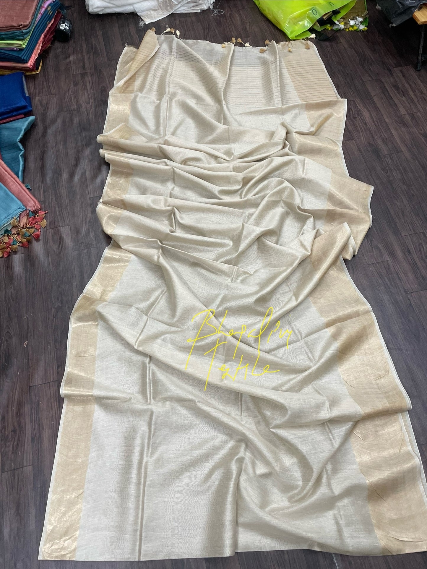 Bhagalpuri Weaves Pure Munga Silk Saree for Wedding & Festive
 (Search Code-1049)